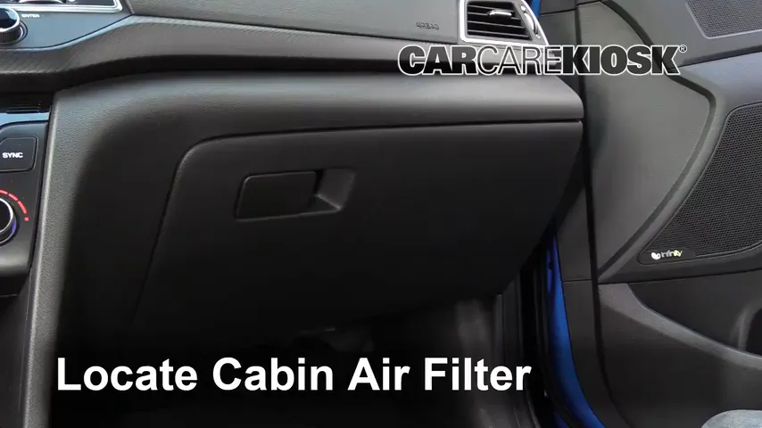 2018 Hyundai Elantra Sport 1.6L 4 Cyl. Turbo Air Filter (Cabin) Replace